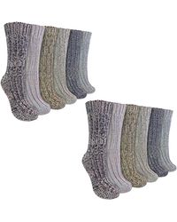 Sock Snob - Ladies 12 Pack Alpaca Boot Socks - Lyst