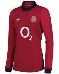 Umbro - Ladies 24/25 Classic England Rugby Alternative Jersey Cotton - Lyst