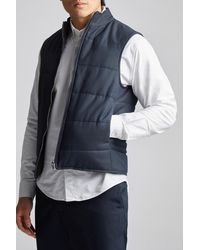 Limehaus - Zip Through Gilet - Lyst