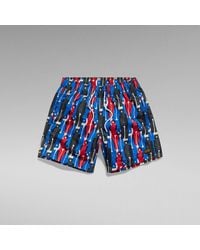 G-Star RAW - G-Star Raw Dirik Allover Swim Shorts - Lyst