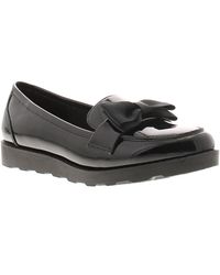 Platino - Flat Shoes Loafers Bows Slip On Patent - Lyst