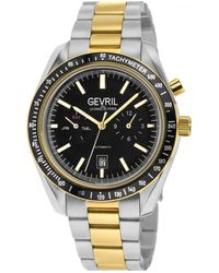 Gevril - Lenox Stainless Steel Dial Swiss Automatic Watch - Lyst