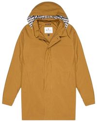 Aquascutum - Active Packable Trench Rust Jacket - Lyst