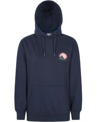 Mountain Warehouse - 'Regional' Lake District Graphic Hoodie With Kangaroo Pocket Pullover Cotton - Lyst