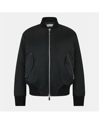 Off-White c/o Virgil Abloh - Off Off Emb Bomber - Lyst