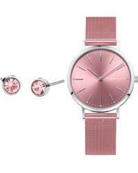 Bering Time - 14134-999-Gwp Ladies Classic Watch And Earrings Gift Set - Lyst
