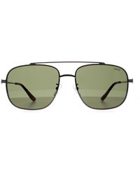 BMW - Aviator Shiny Gunmetal Bw0005 Sunglasses - Lyst