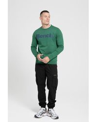 Bench - Tipster 'Spots' Logo Print Sweatshirt - Lyst