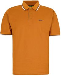 BOSS - Paddy Short Sleeve Polo Shirt - Lyst