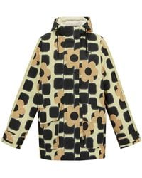 Regatta - Ladies Orla Kiely Giant Square Flower Mid Length Waterproof Jacket (Monochrome) - Lyst