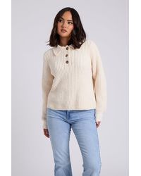 Urban Bliss - Chenille Button Front Jumper - Lyst