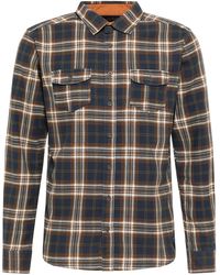 Dreimaster - Overhemd Marine - Lyst