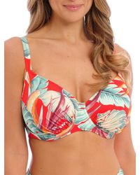 Fantasie - Bamboo Grove Gathered Full Cup Bikini Top - Lyst