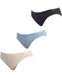 DIM - Set Van 3 Les Pockets D4H00 Stretch Stoffen Slips Voor - Lyst
