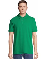 Sol's - Adult Pacific Pique Twin Needle Stitch Polo Shirt (Bright Kelly) - Lyst