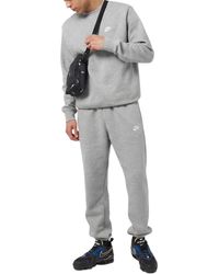 Nike - Club Tracksuit Crew Neck Pullover Sweatshirt Fleece - Lyst