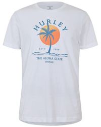 Hurley - Plmy Day Ss T Sn99 - Lyst