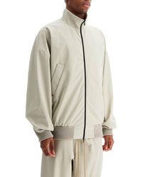 Fear Of God - Nylon And Polyester Jacket With High Collar And Zip - Lyst