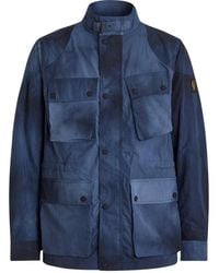 Belstaff - Fieldmaster Dark Ink Thin Jacket - Lyst