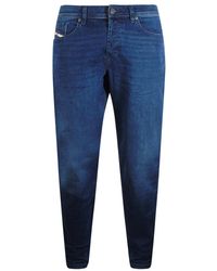 DIESEL - 2023 D-Finitive Dark Denim Pants Cotton - Lyst