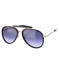 DSquared² - D20010S Acetate And Metal Aviator Style Sunglasses - Lyst