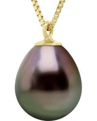 Ateliers Saint Germain - Necklace Real Cultured Tahiti Pearl Pear 9-10 Mm - Lyst