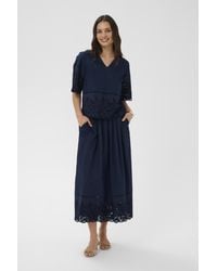 Kaffe - Rok Kagertrud Rok A-Shape - Lyst