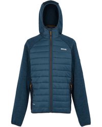 Regatta - Newhill Gewatteerd Hybride Jack (moonlight Denim/navy) - Lyst