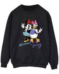 Disney - Ladies Minnie Mouse And Daisy Sweatshirt () - Lyst