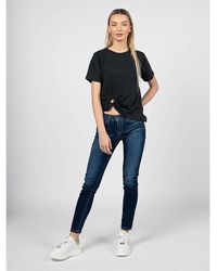 Pepe Jeans - T-shirt Ross Vrouw Zwart - Lyst