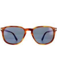 Persol - Rectangle Terra Di Siena Light Sunglasses - Lyst