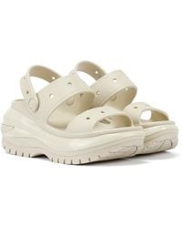 Crocs™ - Mega Crush Sandal; Bone - Lyst