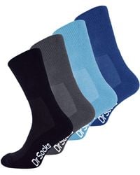 Dr.Socks - 4 Pair Multipack Bamboo Diabetic Socks - Lyst