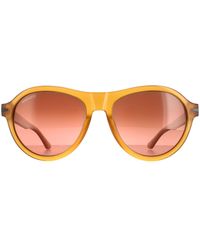 Serengeti - Round Shiny Honey Polarized Drivers Gradient Danby - Lyst