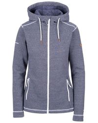 Trespass - Ladies Rootless Stripe Marl At200 Fleece Jacket - Lyst