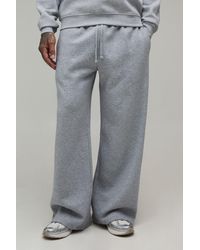 BoohooMAN - Tall Essential Wide Leg Jogger - Lyst