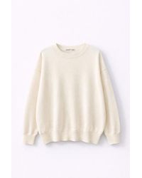 MixRay - Übergroßer Gerippter Strickpullover - Lyst