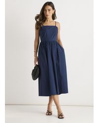Gini London - Wide Leg Strappy Jumpsuit - Lyst