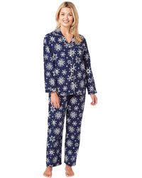 Marlon - Penguin Print Brushed Cotton Pyjama Set - Lyst