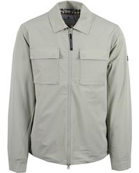 Aquascutum - Shell Sp Overshirt Salvia - Lyst