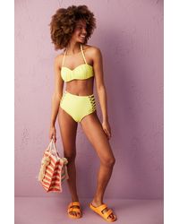 Penti - High-Waist Hipster Bikini Bottoms With Cut-Out - Lyst