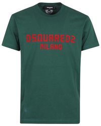 DSquared² - Milano Logo Cool Fit T-Shirt Cotton - Lyst