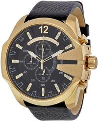 DIESEL - Mega Chief Chronograph Watch Dz4344 - Lyst