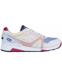 Diadora - Lc 23 N9000 Oxford Multicoloured Trainers - Lyst