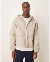 ASOS - Windbreaker Jacket With Hood - Lyst