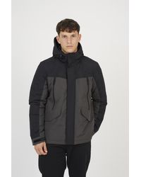 Brave Soul - Colour Block Hooded Jacket - Lyst