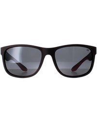 Caterpillar - Rectangle Matte Dark Flash Polarized Cts-8011 - Lyst