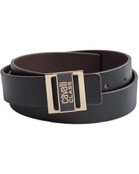 Roberto Cavalli - Reversible Belt With Removable Buckle Ccbt00261 - Lyst