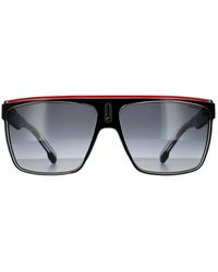 Carrera - Shield Crystal Dark Gradient Sunglasses - Lyst