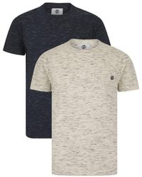 Nordam - 'Dormant' Cotton Blend 2-Pack Short Sleeve T-Shirts With Chest Pocket - Lyst